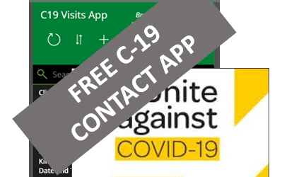 FREE Covid-19 Health Contact App