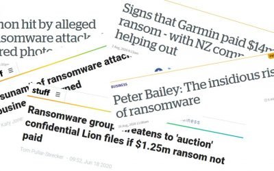 How does a ransomware attack start?