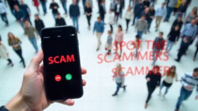 The scammers are closing in on us.